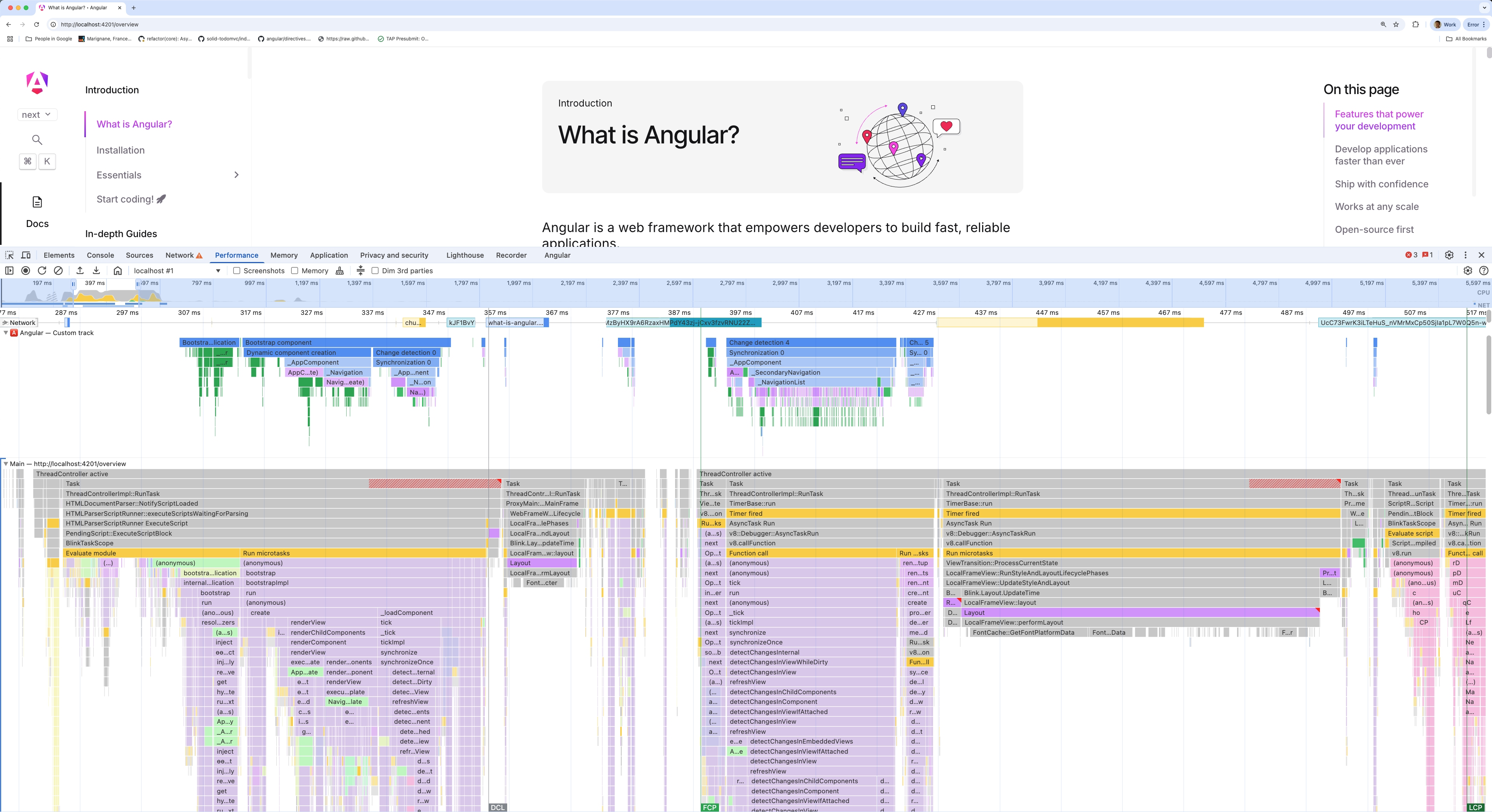 Angular custom track in Chrome DevTools profiler